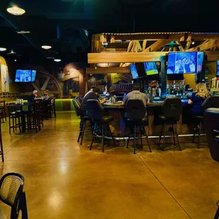 main dining room and bar