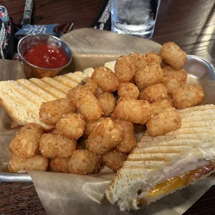 Panini and tator tots