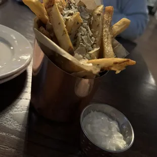 food, fish and chips