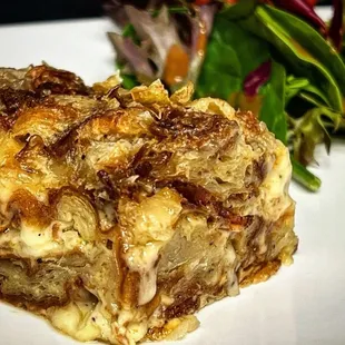 Bacon Swiss Croissant Quiche