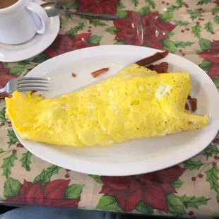 Bacon omelette