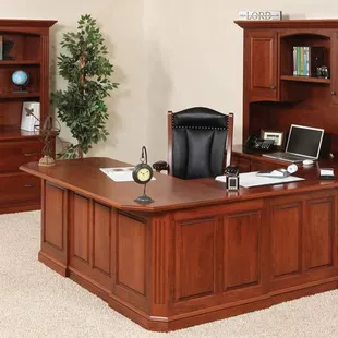 Solid Wood Office Furniture at Miller's Furniture, 300 S Jefferson Ave, Plain City, Ohio 43064