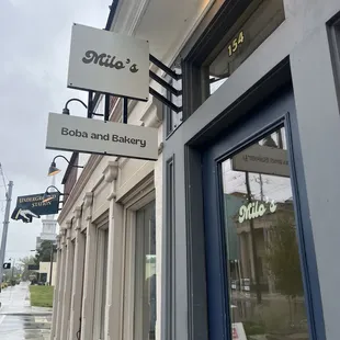 Cute signage - it's named after their son