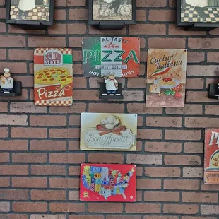 a brick wall