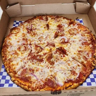 Pepperoni and Onions