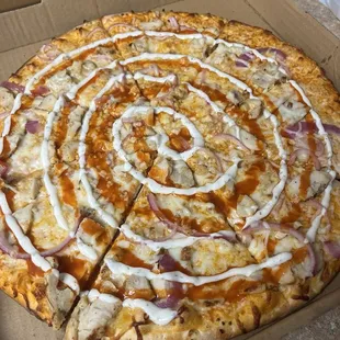 Buffalo Chicken Pizza