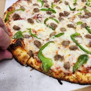 Sausage and Peppers 14 in