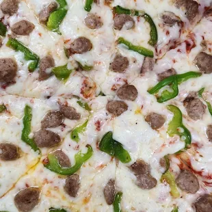 Sausage and Peppers 14 in