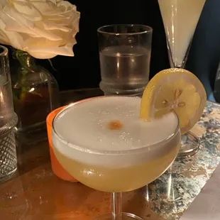 Velvet underground + new gin sour type drink