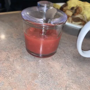 Jam homemade his wife made it