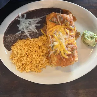Chicken chimichanga