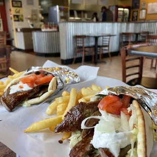 Beef &amp; Lamb Gyros
