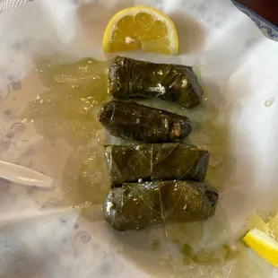 Stuffed Grape Leaves