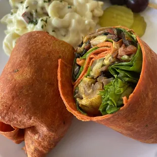Veggie wrap :)