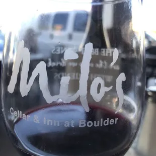 Lambrusco Rosso dolce (sparkling sweet wine)