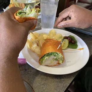 Salad wrap