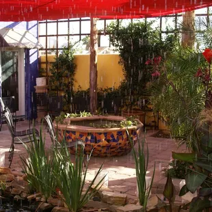 Milo's Inn Court Yard w/ firepit