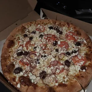 12&quot; Greek Chicken pizza