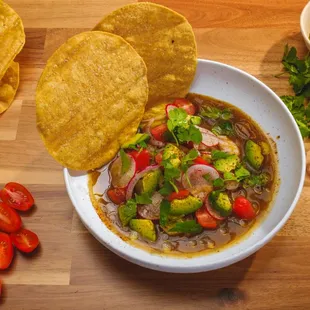 Shrimp ceviche