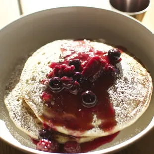 pancakes, food
