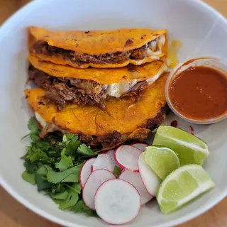 BIRRIA QUESO TACOS