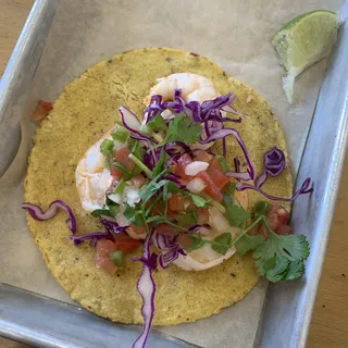 SINGLE SHRIMP TACO