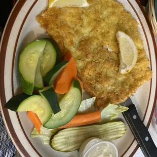 Very tender Calimari