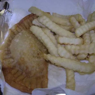 Empanada &amp; Fries