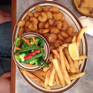 21 Fried Shrimp Dinner