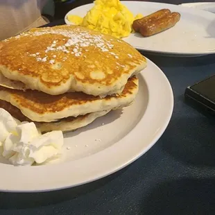 pancakes, food