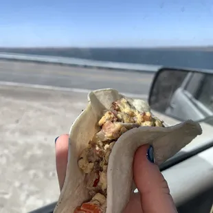 scramble taco no cheese in scramble tho #dairyfree lol