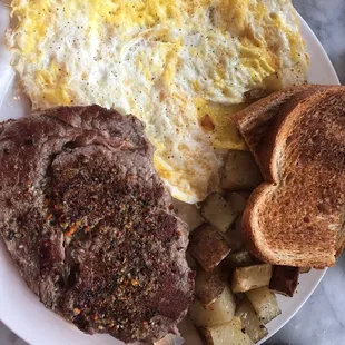 Steak and Eggs