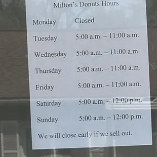 a closed sign in a window