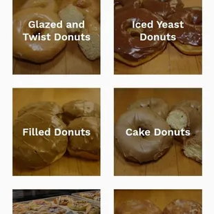 Website menu