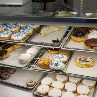 a variety of doughnuts