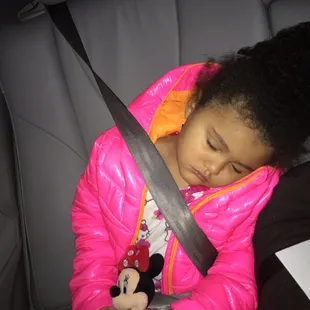 She wasn&apos;t quite ready to get up to get donuts but I&apos;m sure she have no problem getting up once we get home.