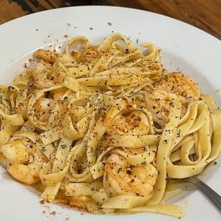 Chesapeake Bay Shrimp Pasta