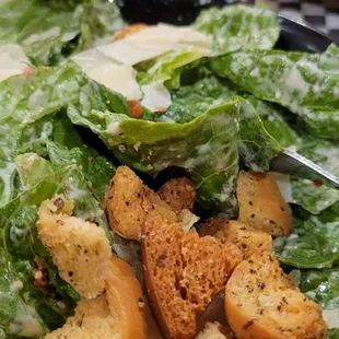 Caesar salad to get things going!