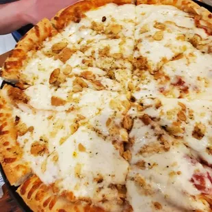 Chicken Parm pizza