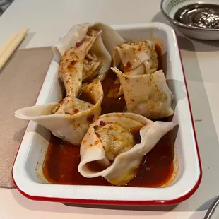 Smoked Pork and Cabbage Wonton