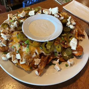 Buffalo Chips with chicken