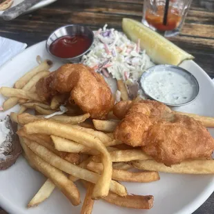 cod fish fry.