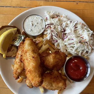 Perch fish fry
