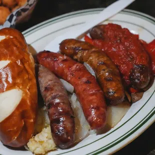 Brat House Sausage Sampler $17.95