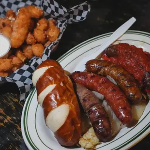 Brat House Sausage Sampler $17.95