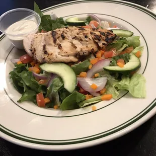 Grilled chicken salad!