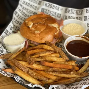 The pork double dipper. A special for the week.