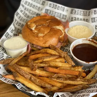 The pork double dipper. A special for the week.