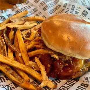 Hickory Cheddar Burger