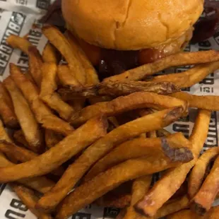 Brown Sugar &amp; Smoked Cheddar Burger